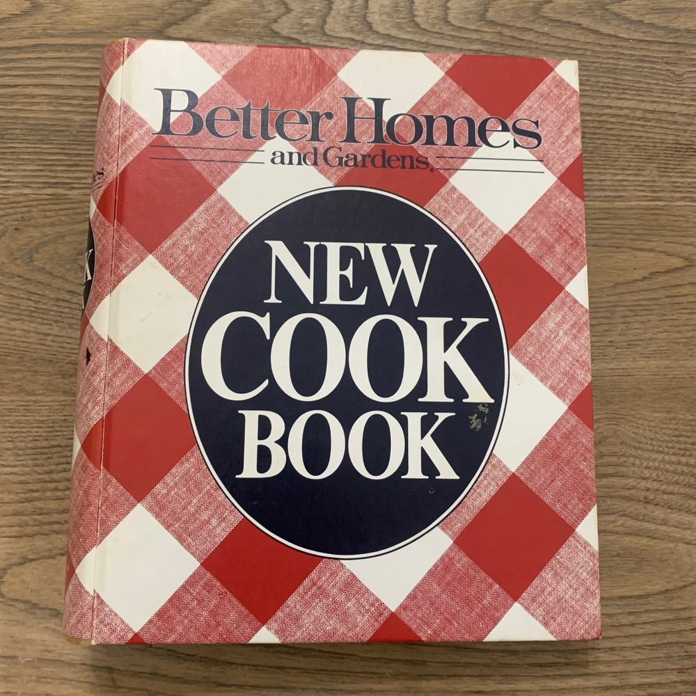 Better Homes and Gardens New Cook Book 1981 1985 Red Plaid Ring Bound Hardcover